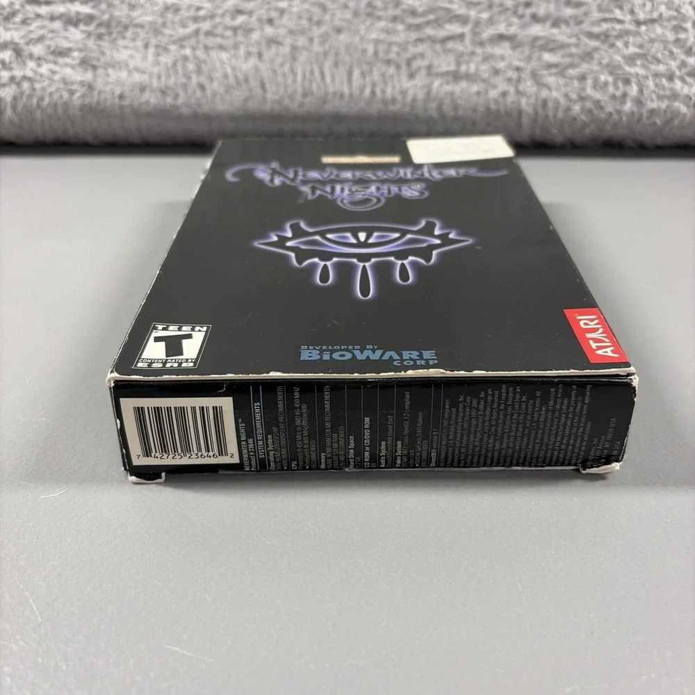 Neverwinter Nights PC Game Box Set Manuals 2 CDs Atari